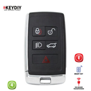 KEYDIY Remote Land Rover Shape 4 Button KDZB24-4