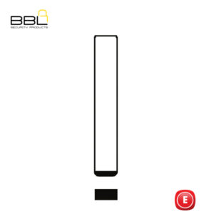 BBL Emergency Key Blade Renault Shape KSC-REN-06