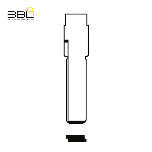 BBL Key Blade Volkswagen Shape KSC-V-64A_B
