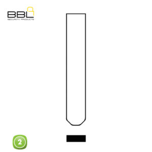 BBL Key Shells Honda Shape 2 Button KSC-HON-48