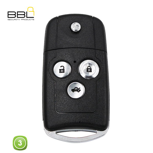 BBL Key Shells Honda Shape 3 Button KSC-HON-49_A