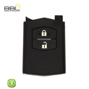 BBL Key Shells Mazda Shape 2 Button KSC-MAZ-09D1