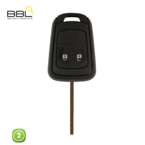 BBL Key Shells Opel Shape 2 Button KSC-OP-46B