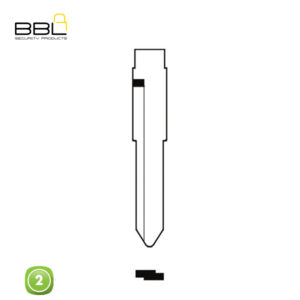 BBL Key Shells Suzuki Shape 2 Button KSC-SUZ-08A