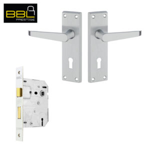 LOCK WORX 6″ Handles Mortice Lockset LWM587-24-52CH-