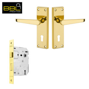LOCK WORX 6″ Handles Mortice Lockset LWM587-24-53BP-