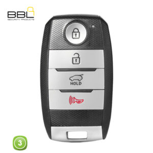 BBL Key Shells Kia Shape 3 Button KSC-KI-28B