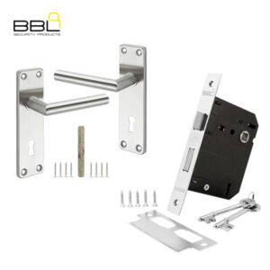 BBL Lourie 3 Lever Mortice Lockset BLE582-S01-53SN