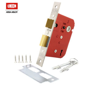 UNION 3 Lever Mortice Lock 2252-76SS-1