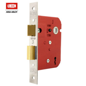 UNION 3 Lever Mortice Lock 2252-76SS-1
