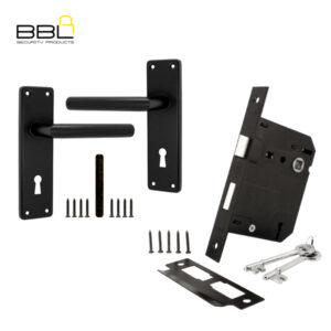 BBL Lourie 3 Lever Mortice Lockset BLE582-S01-53BL