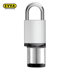 EVVA 30mm Shackle Nickel AirKey Padlock EAHAHM24SN30NI
