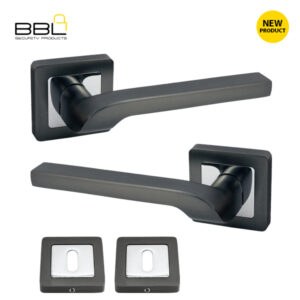BBL Coral Handle on Rose Aluminium Handle BBI-AL22423B-MSCB