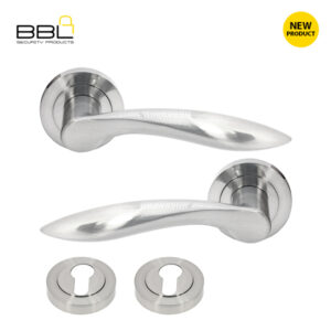 BBL Handle on Rose Aluminium Handle BBI-AL147ZR02CLB