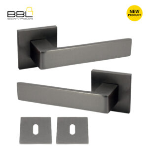 BBL Java Handle on Rose Aluminium Handle BBI-AL26025B-MS