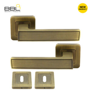 BBL Rio Handle on Rose Aluminium Handle BBI-AL21823B-ABB