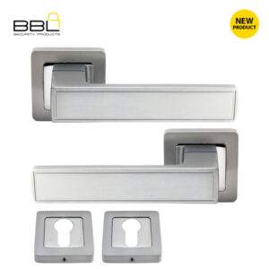 BBL Rio Handle on Rose Aluminium Handle BBI-AL21823C-SCC