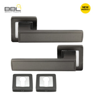 BBL Rio Handle on Rose Aluminium Handle BBI-AL21823CMSCB