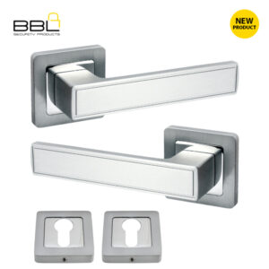 BBL Rio Handle on Rose Aluminium Handle BBI-AL21823CSCCB