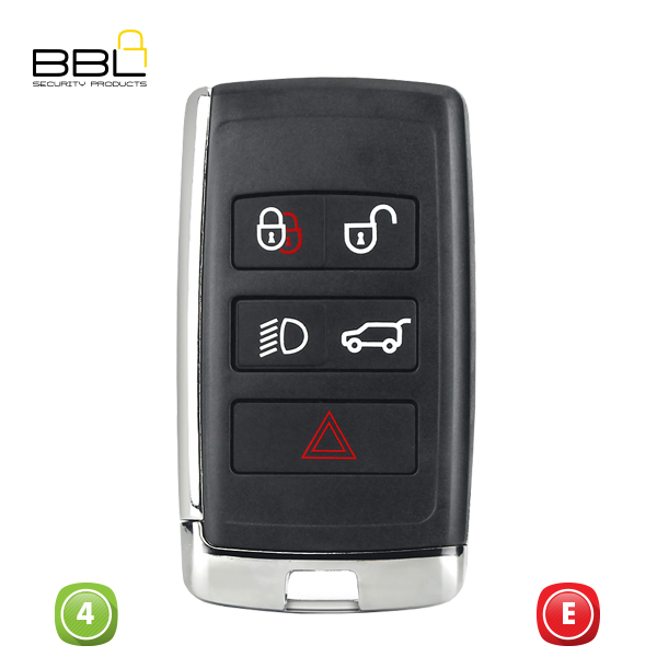 BBL Key Shells Land Rover Shape 4 Button KSC-LAND-14A_A
