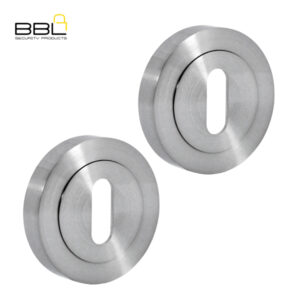BBL Round Keyway Zinc Escutcheon BBFZR02-0B