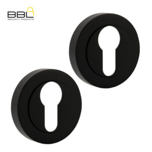 BBL Round Cylinder Zinc Escutcheon BBFZR02-CLBL-1