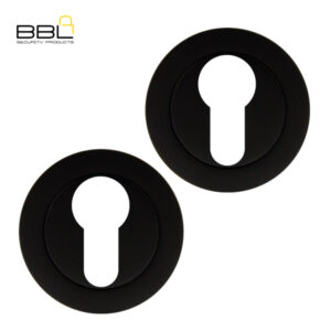 BBL Round Cylinder Zinc Escutcheon BBFZR02-CLBL