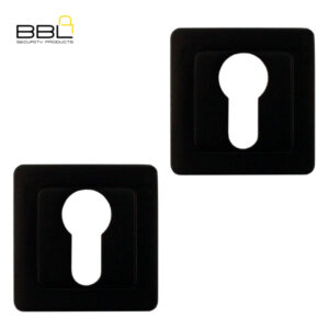 BBL Square Cylinder Zinc Escutcheon BBFZR23-CLBL