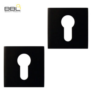 BBL Square Cylinder Zinc Escutcheon BBFZR25-CLBL
