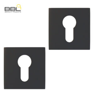 BBL Square Cylinder Zinc Escutcheon BBFZR25-CLMSB