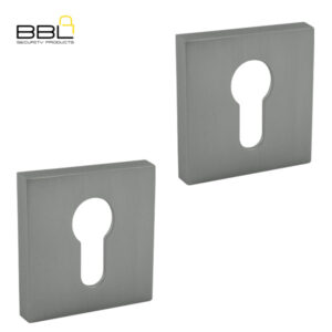 BBL Square Cylinder Zinc Escutcheon BBFZR25-CLMSC