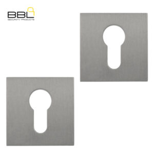 BBL Square Cylinder Zinc Escutcheon BBFZR25-CLMSC