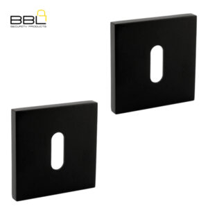 BBL Square Keyway Zinc Escutcheon BBFZR25-0BBL