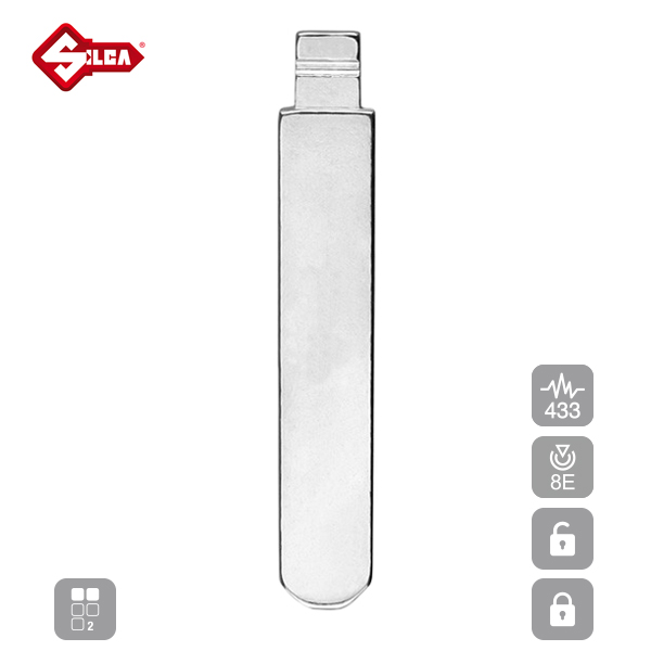 SILCA Proximity, Slot and Remote Vehicle Key 2 Button HON66R37_C