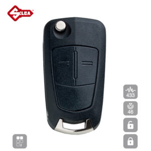 SILCA Proximity, Slot and Remote Vehicle Key 2 Button HU100AR02
