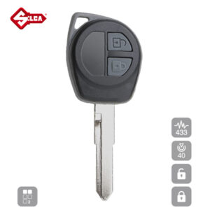 SILCA Proximity, Slot and Remote Vehicle Key 2 Button HU133RR19