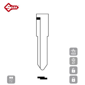 SILCA Proximity, Slot and Remote Vehicle Key 2 Button MAZ25RP32