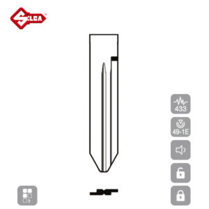 SILCA Proximity, Slot and Remote Vehicle Key 3 Button CY24P21