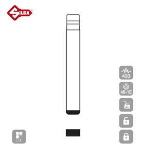 SILCA Proximity, Slot and Remote Vehicle Key 3 Button GT21P27