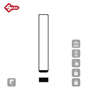SILCA Proximity, Slot and Remote Vehicle Key 3 Button HU200S22