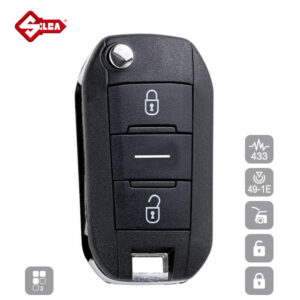 SILCA Proximity, Slot and Remote Vehicle Key 3 Button HU83R30
