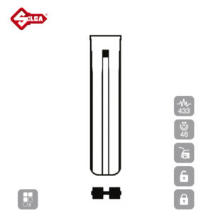 SILCA Proximity, Slot and Remote Vehicle Key 3 Button KIA8R32