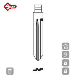 SILCA Proximity, Slot and Remote Vehicle Key 2 Button NSN14P30