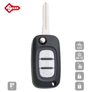 SILCA Proximity, Slot and Remote Vehicle Key 3 Button RN-N01R11