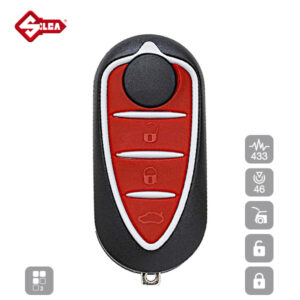 SILCA Proximity, Slot and Remote Vehicle Key 3 Button SIP22AR34