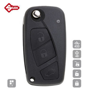 SILCA Proximity, Slot and Remote Vehicle Key 3 Button SIP22R31