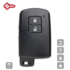 SILCA Proximity, Slot and Remote Vehicle Key 3 Button TOY52P18