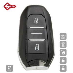 SILCA Proximity, Slot and Remote Vehicle Key 3 Button VA-P25