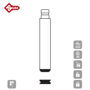 SILCA Proximity, Slot and Remote Vehicle Key 3 Button VA-P25