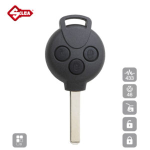 SILCA Proximity, Slot and Remote Vehicle Key 3 Button VA2AR13